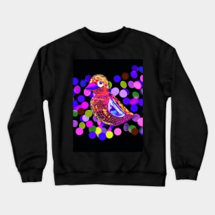 Electro Net Bird Crewneck Sweatshirt